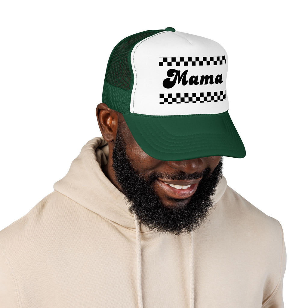 Mama Checker Trucker Hat