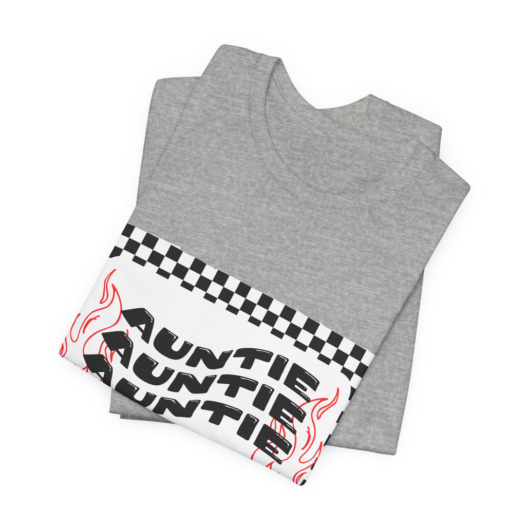 Auntie Checkerboard Tee