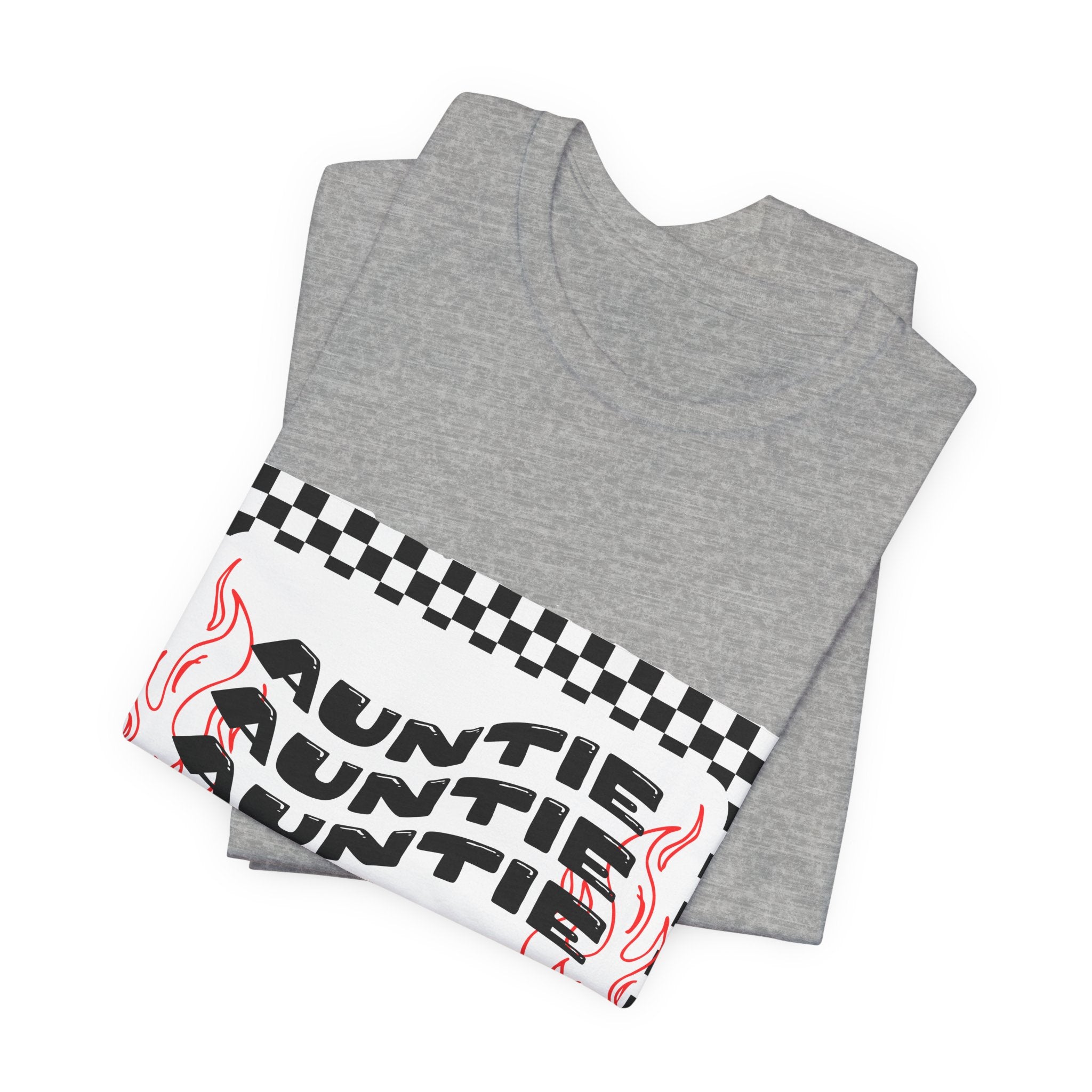 Auntie Checkerboard Tee