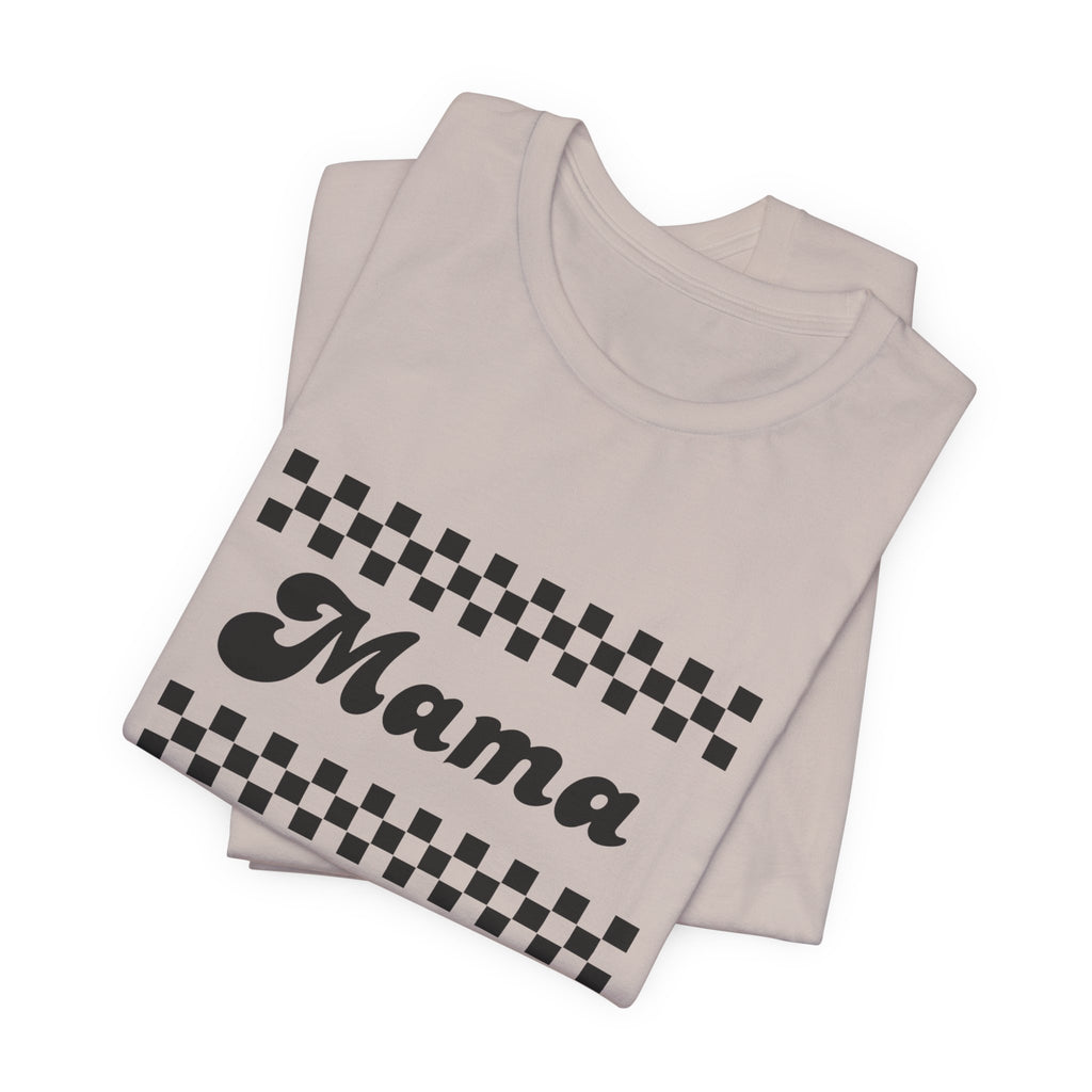 Mama Checkerboard Tee