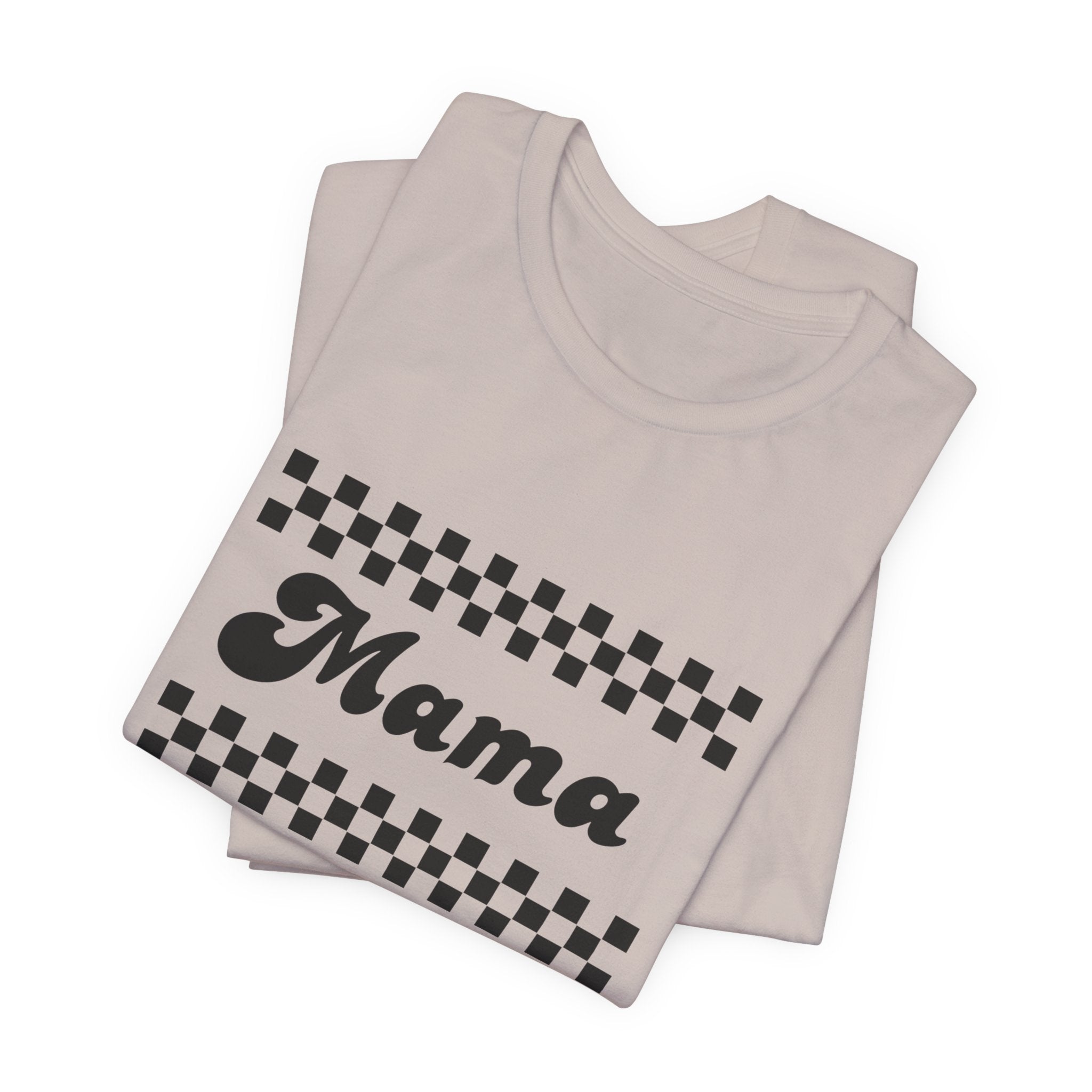 Mama Checkerboard Tee