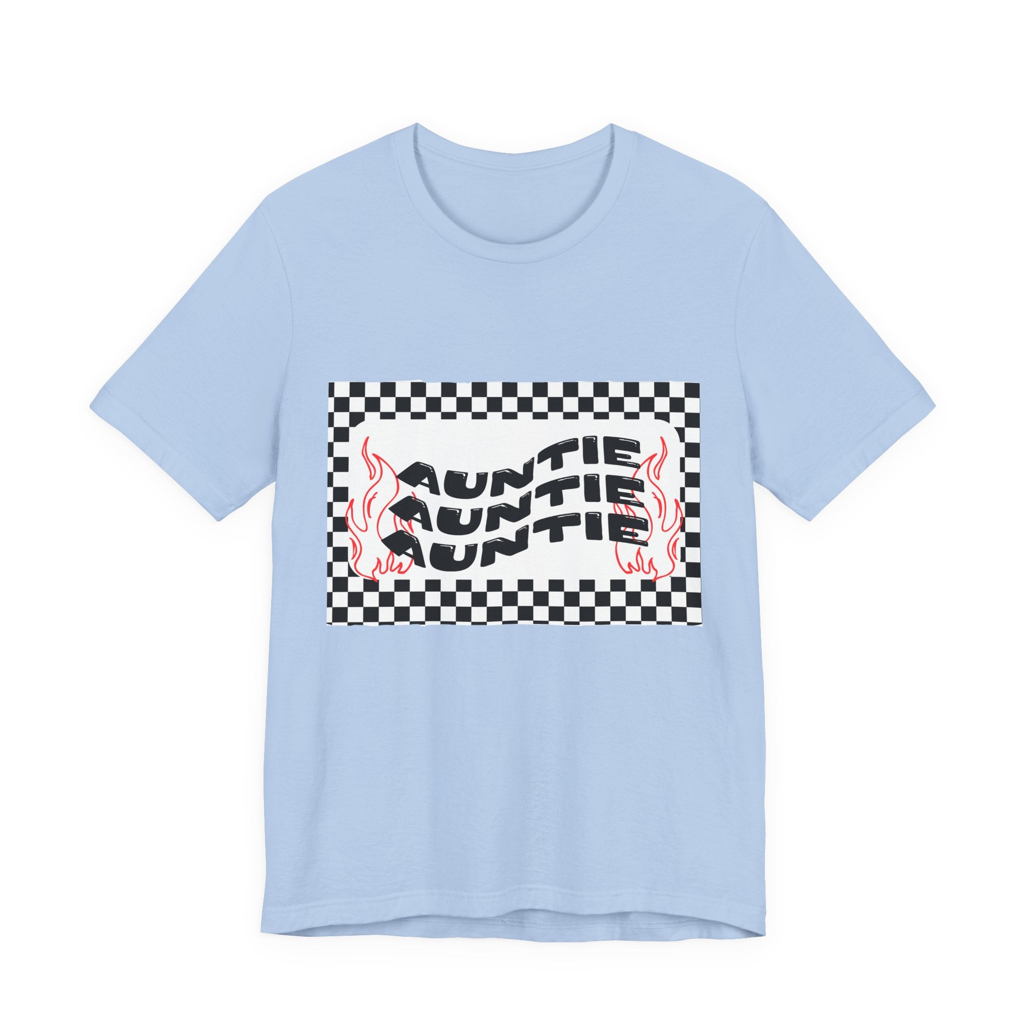 Auntie Checkerboard Tee