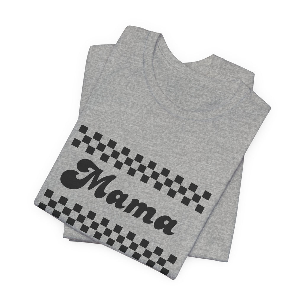 Mama Checkerboard Tee