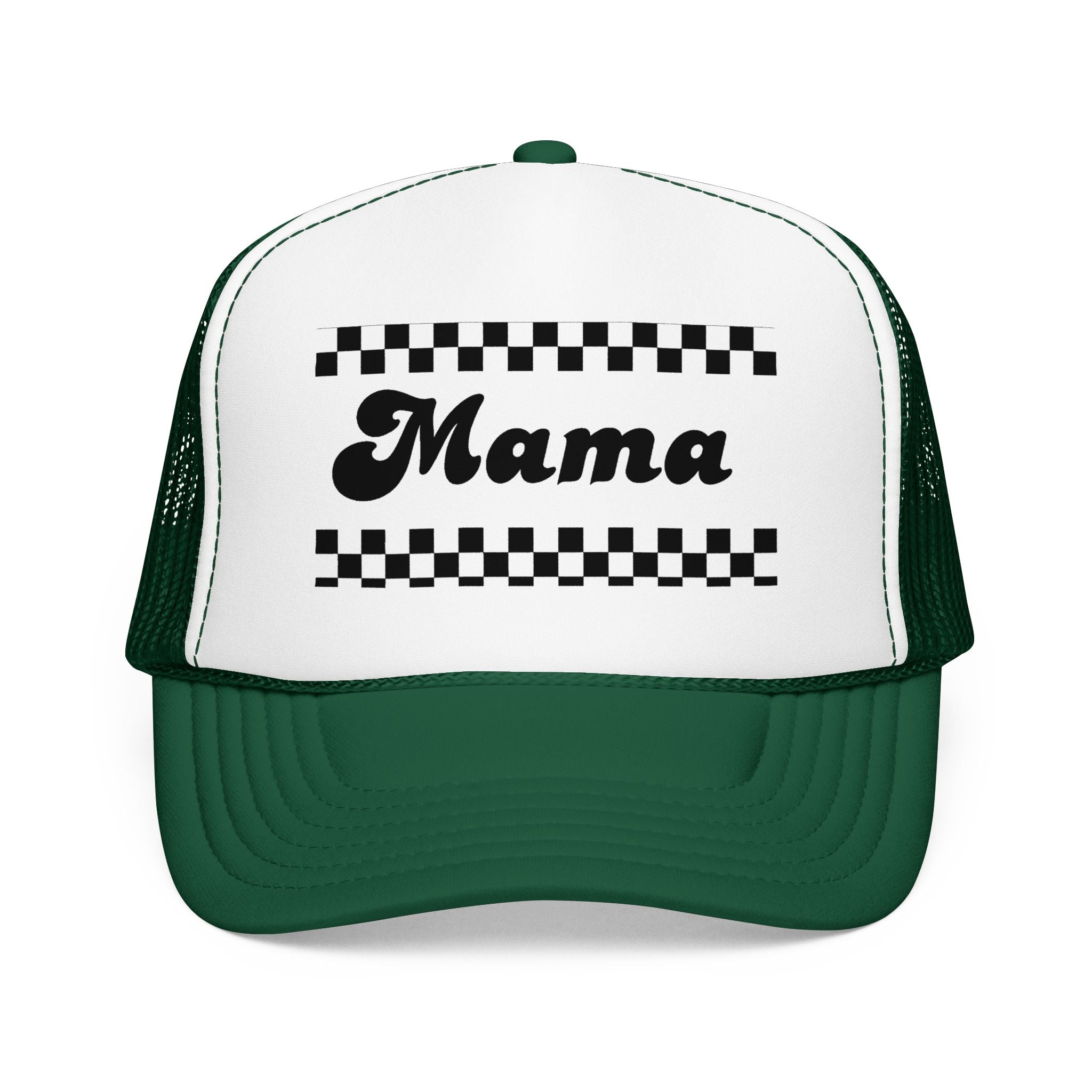 Mama Checker Trucker Hat
