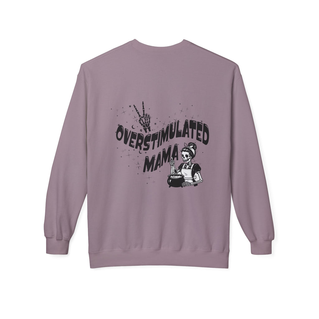 "Overstimulated Mama" Crewneck Sweatshirt