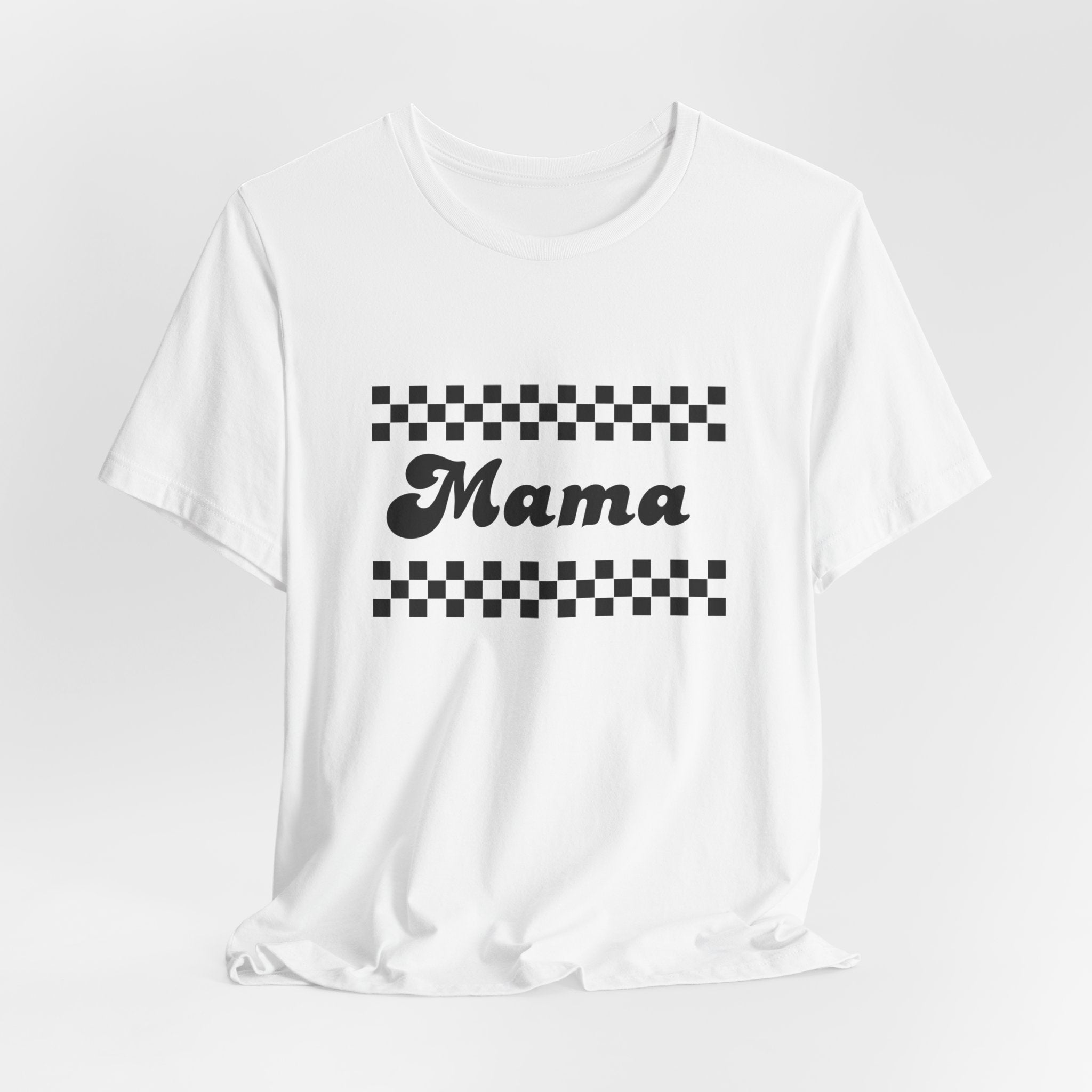 Mama Checkerboard Tee