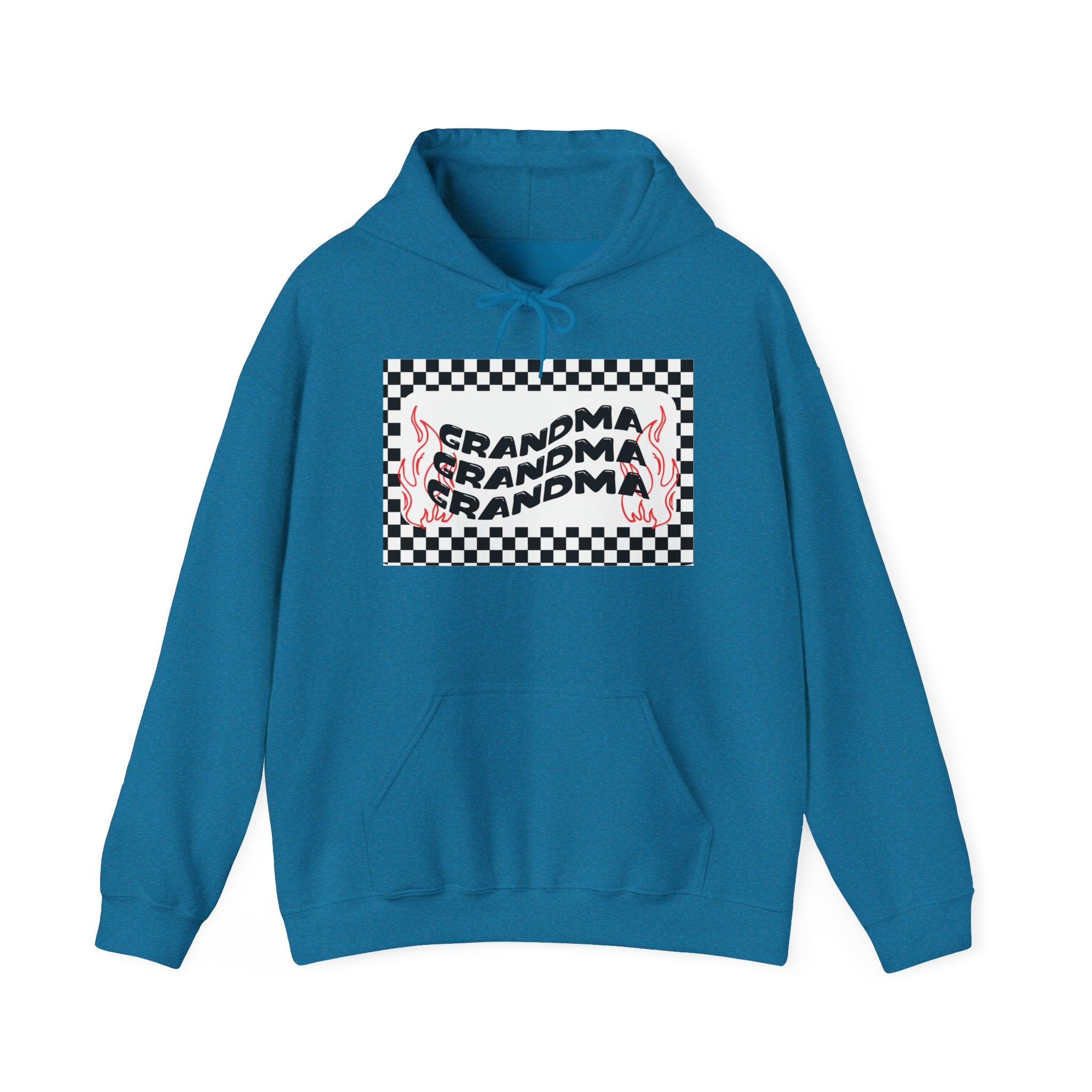 Grandma Checkerboard Hoodie