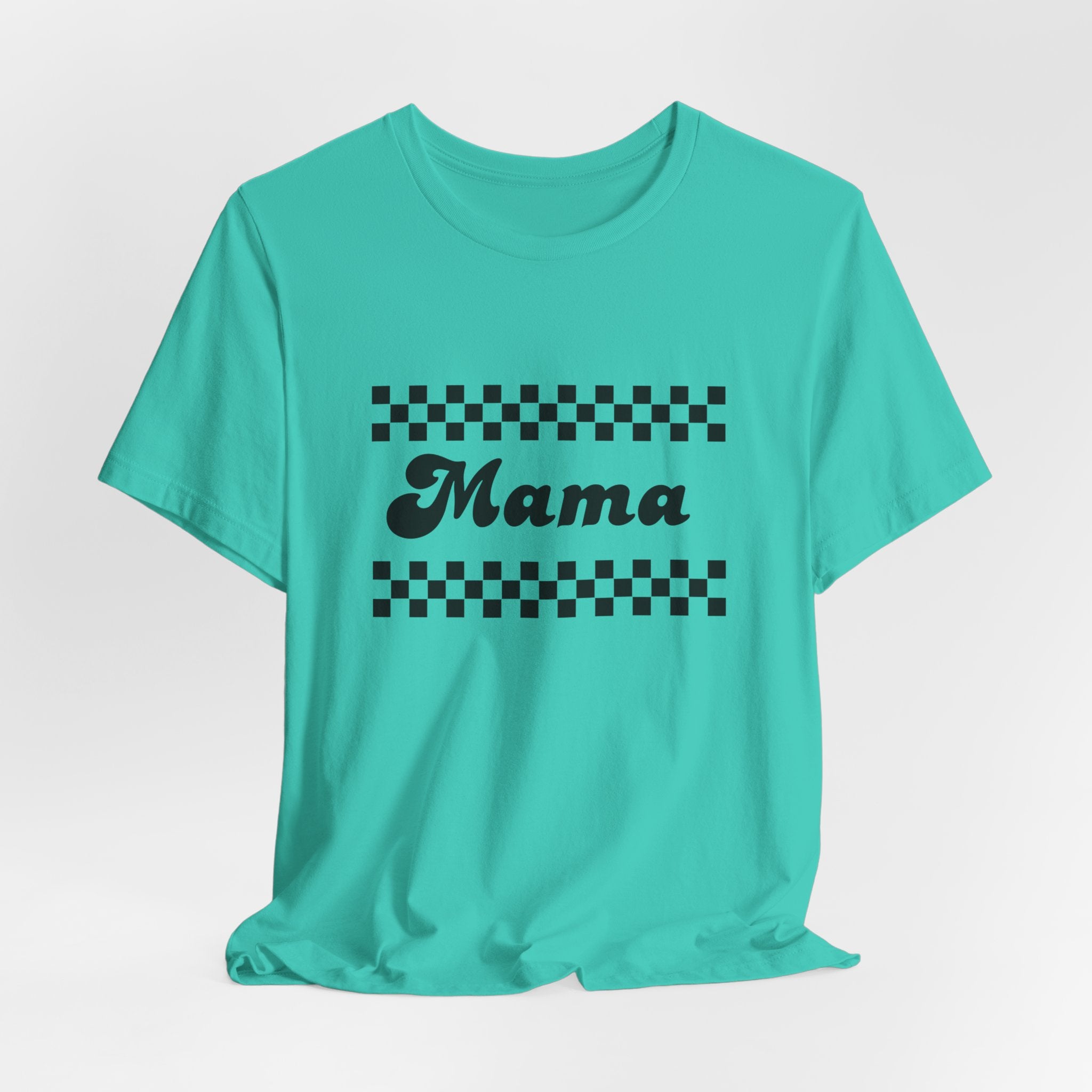 Mama Checkerboard Tee