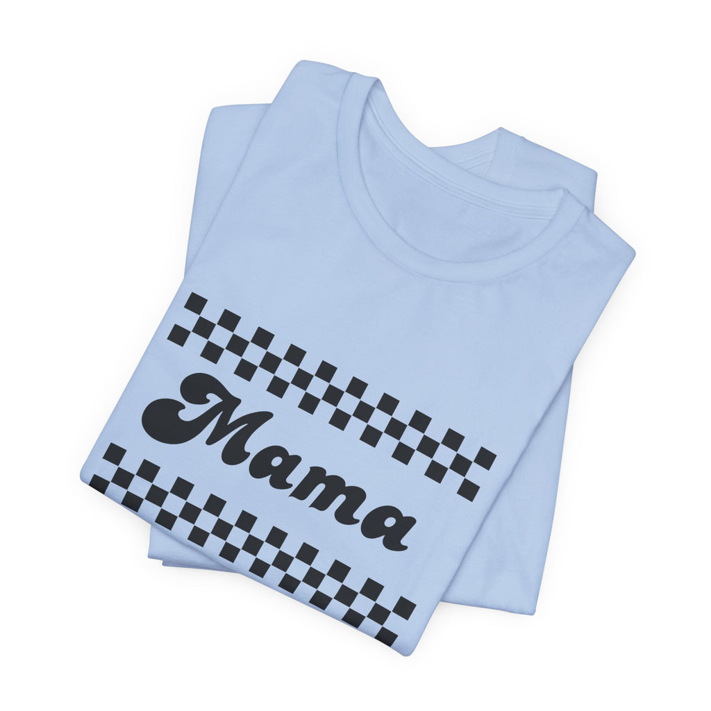 Mama Checkerboard Tee