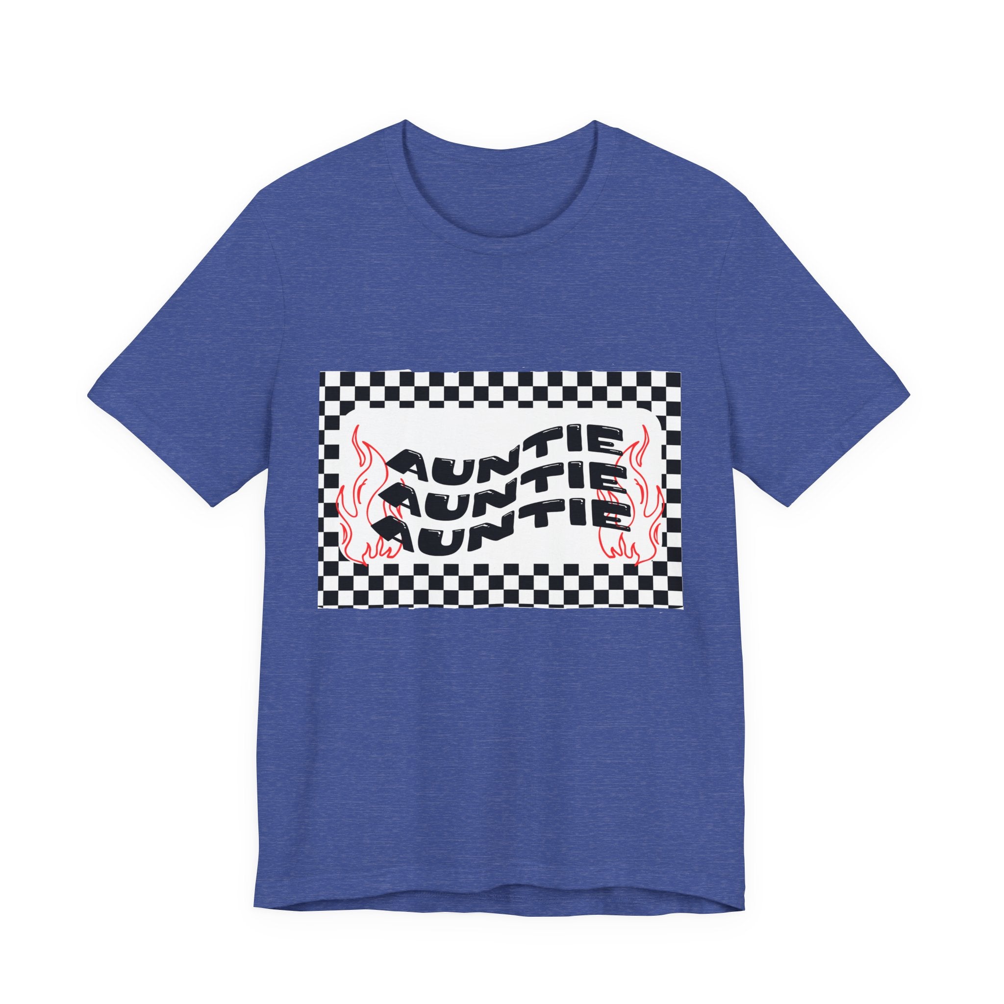 Auntie Checkerboard Tee