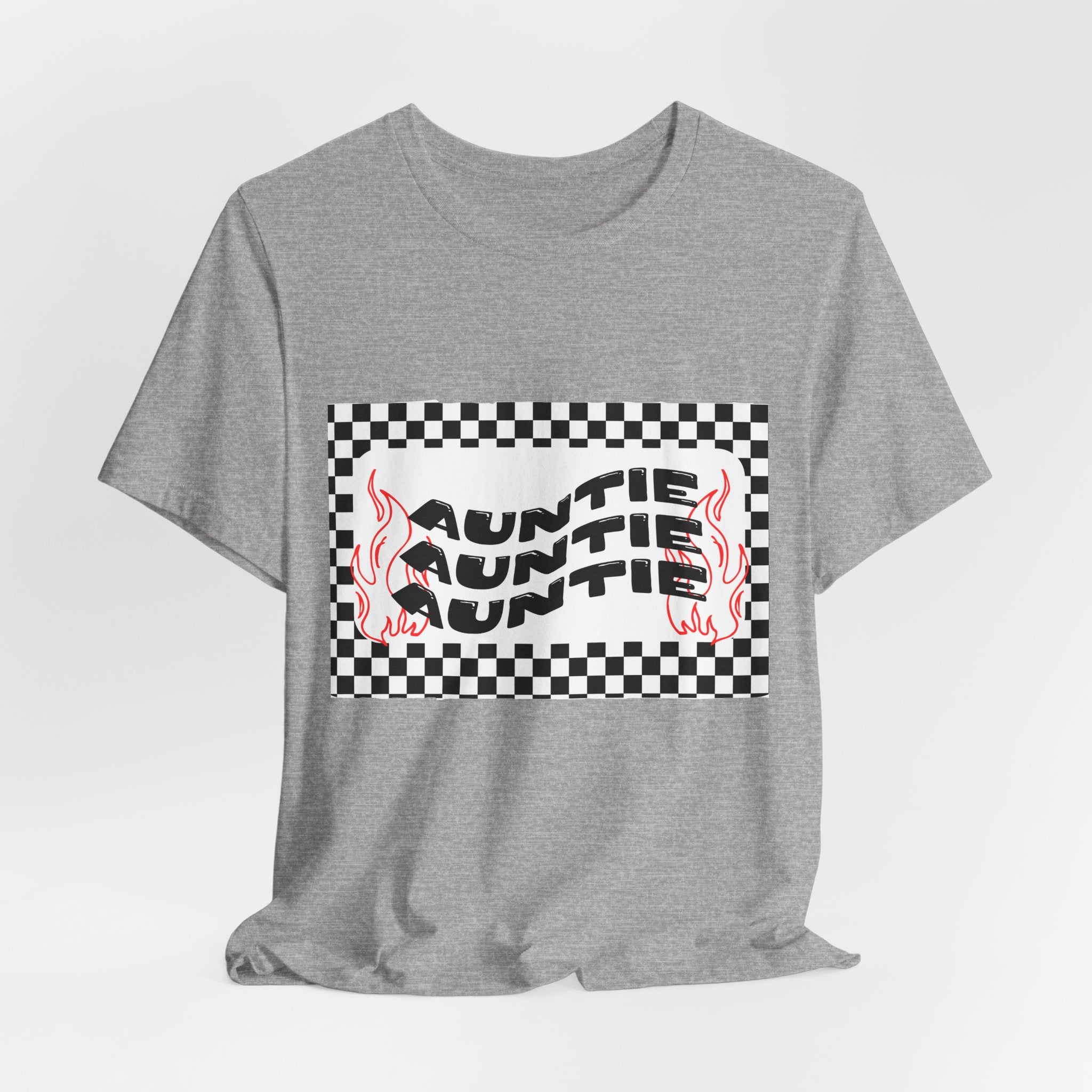 Auntie Checkerboard Tee