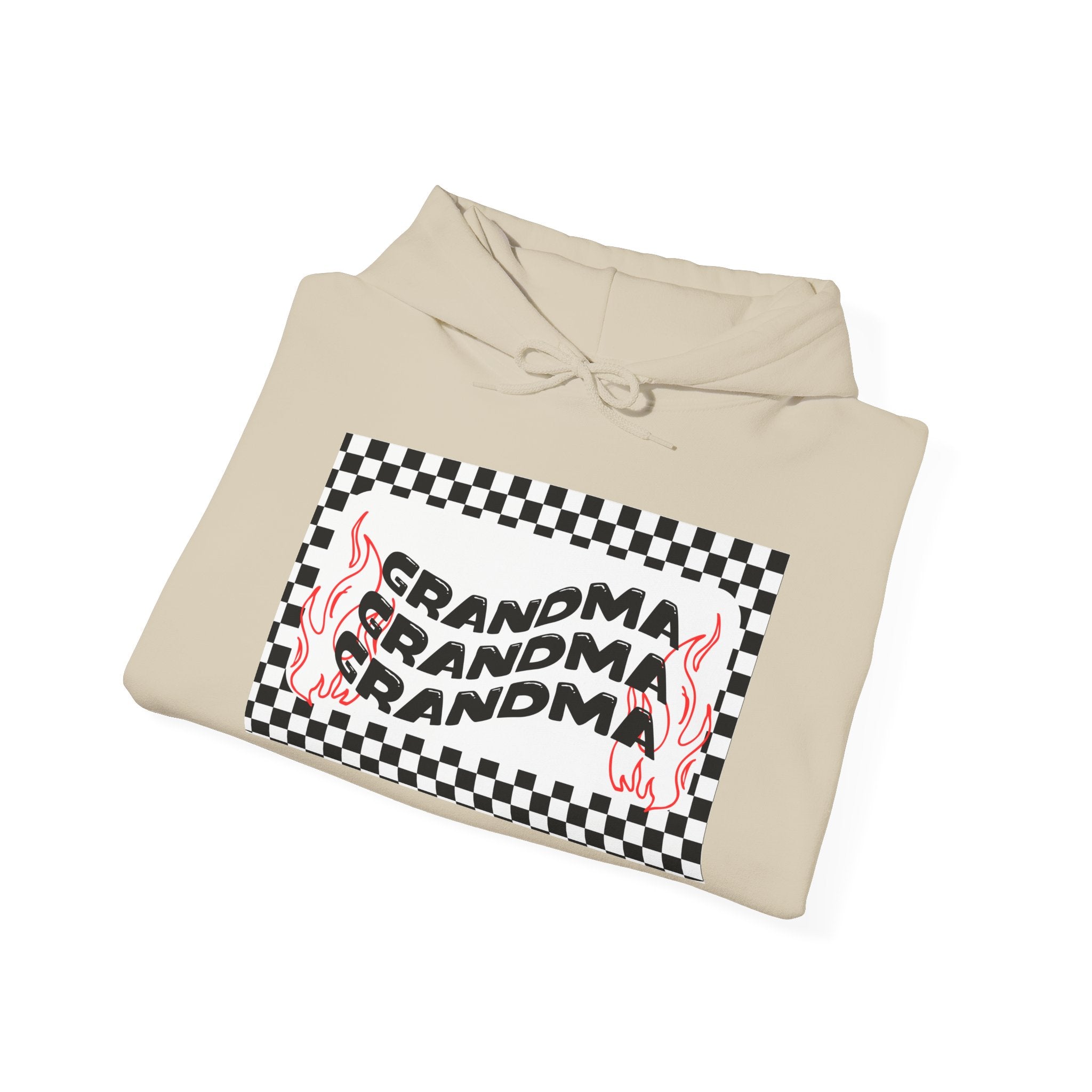 Grandma Checkerboard Hoodie