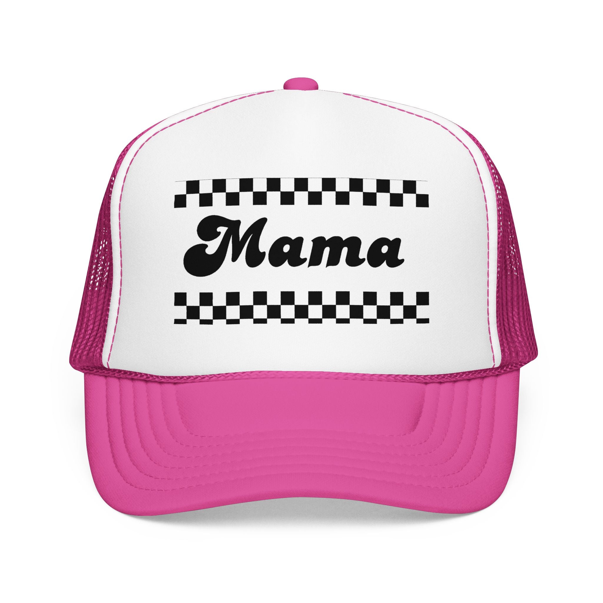 Mama Checker Trucker Hat