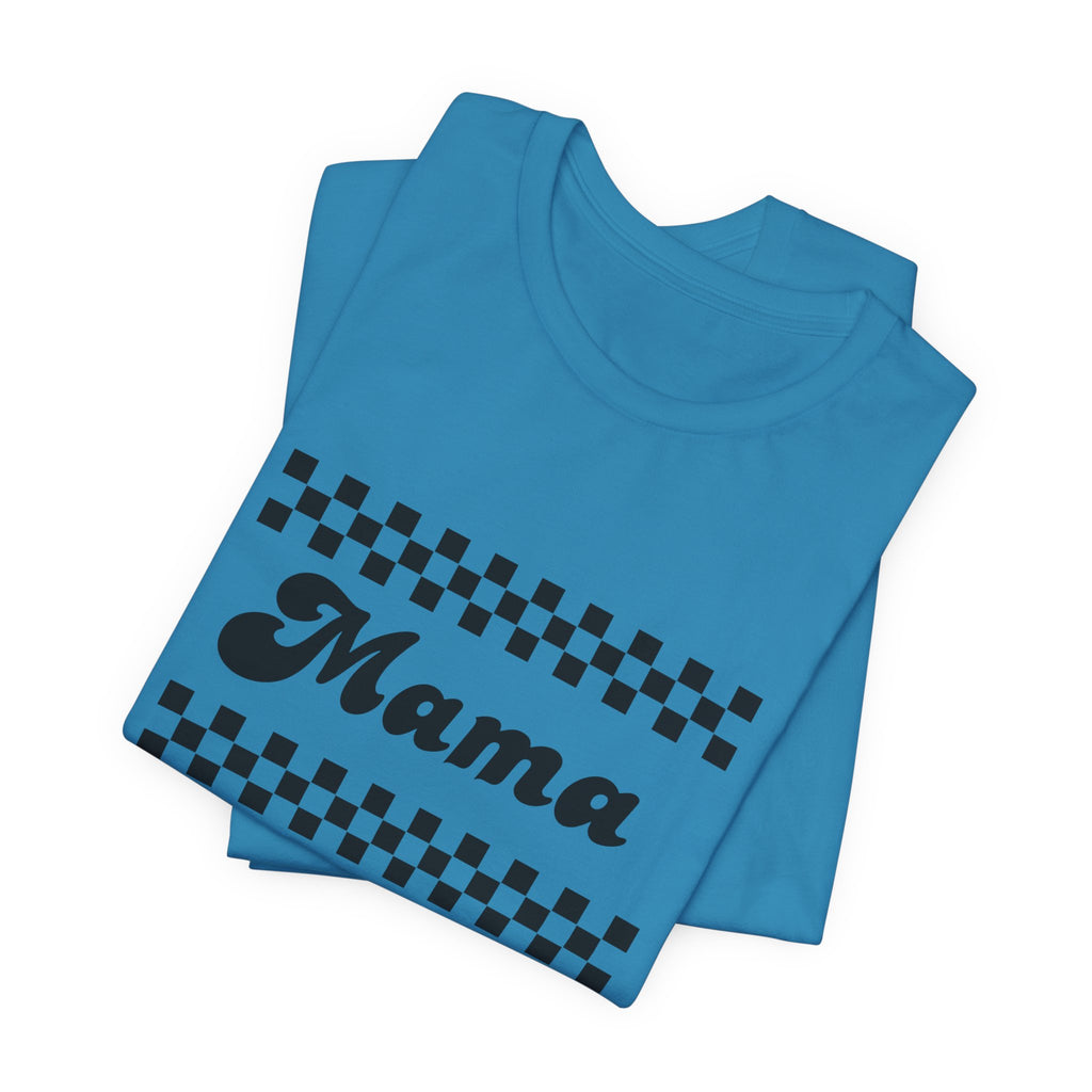 Mama Checkerboard Tee