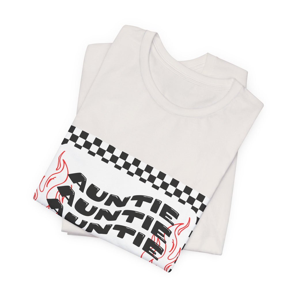 Auntie Checkerboard Tee