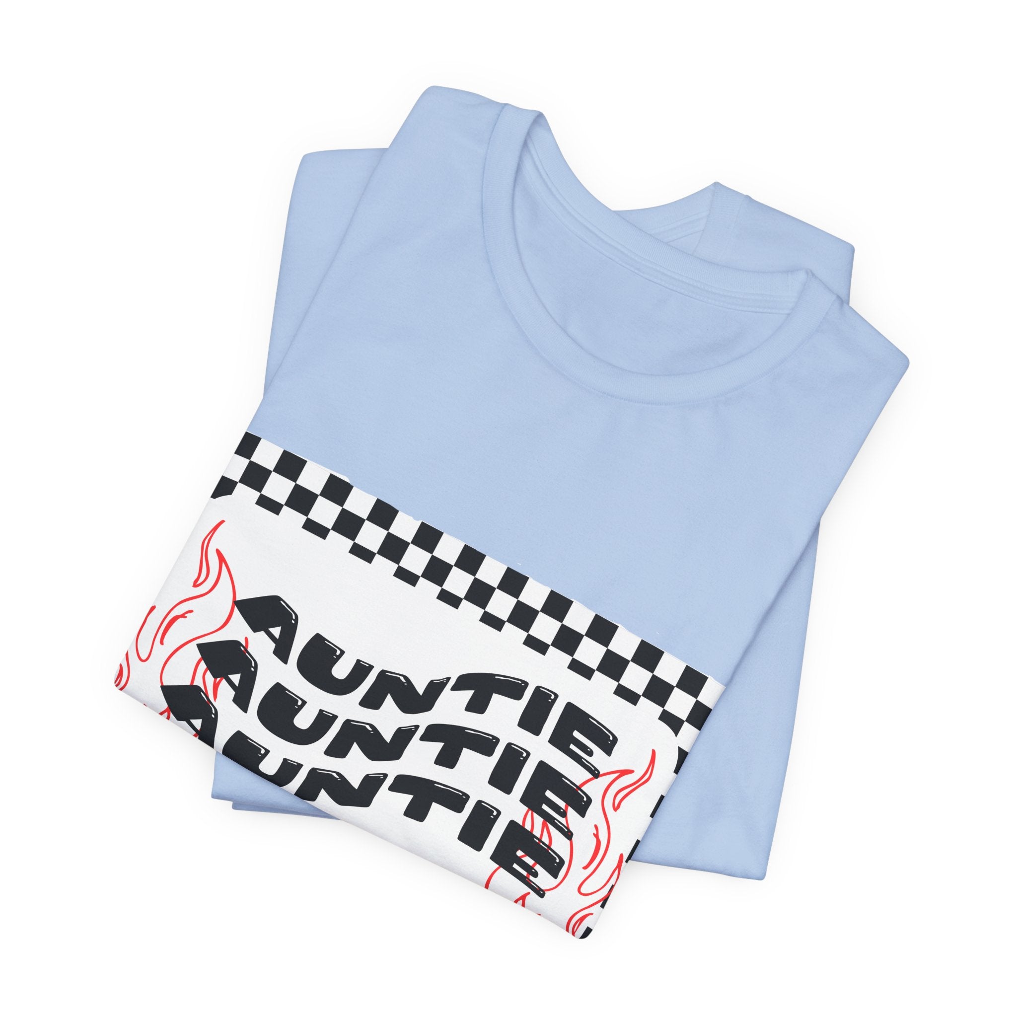 Auntie Checkerboard Tee