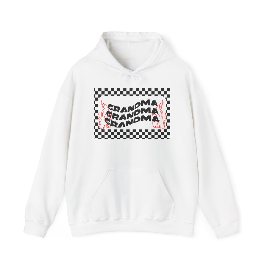Grandma Checkerboard Hoodie