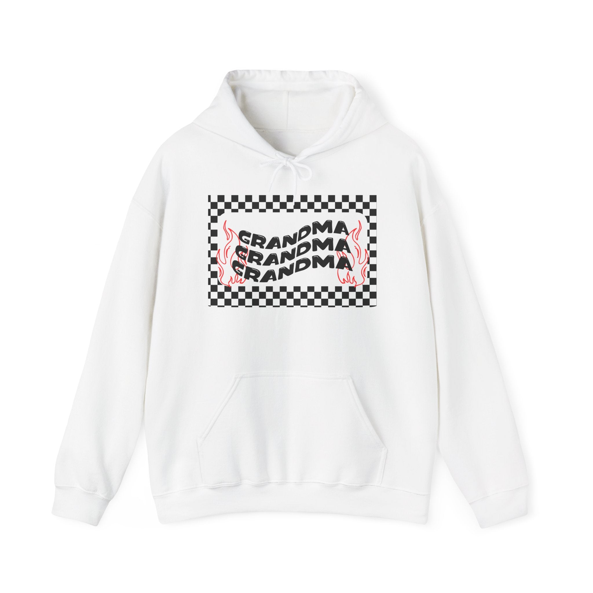 Grandma Checkerboard Hoodie