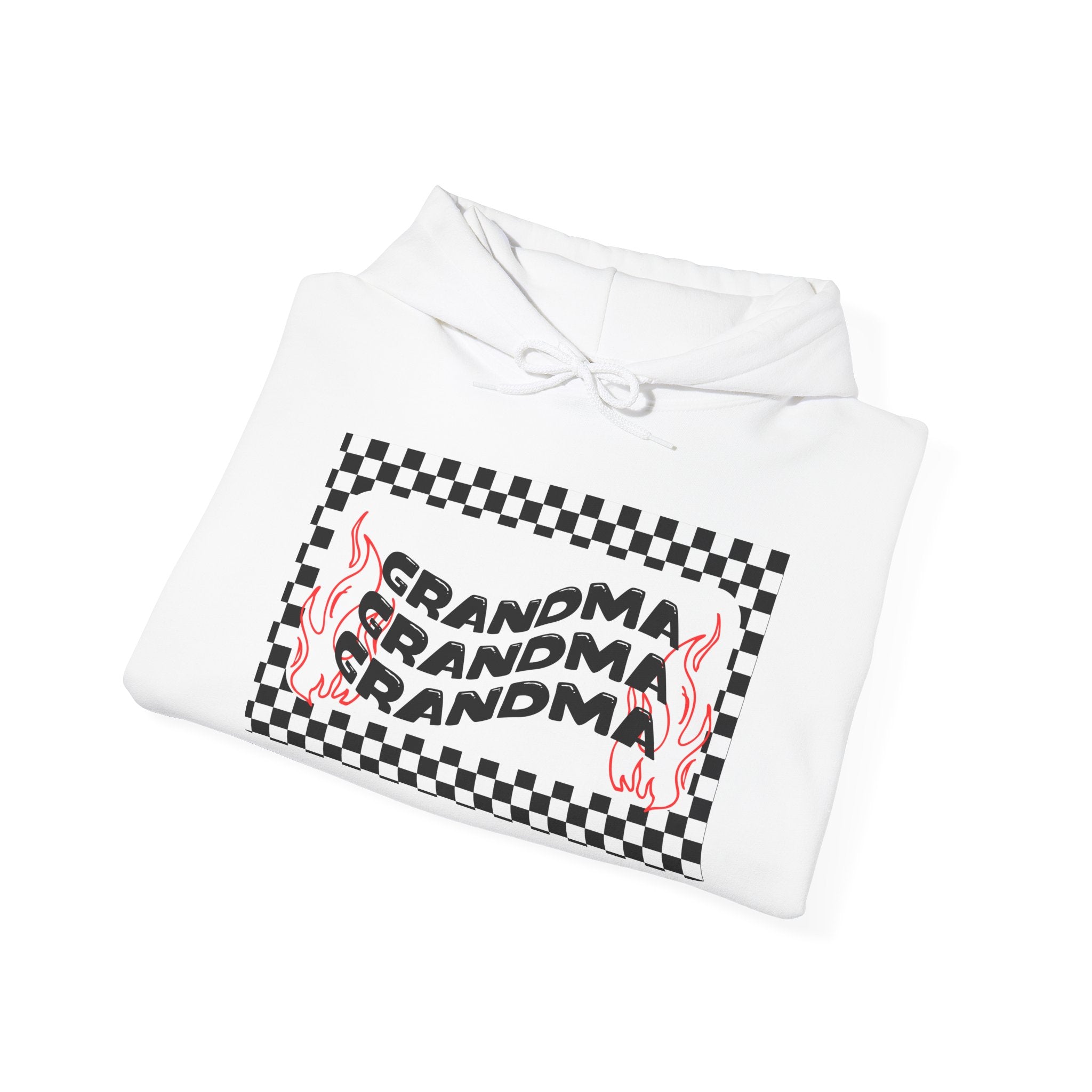 Grandma Checkerboard Hoodie