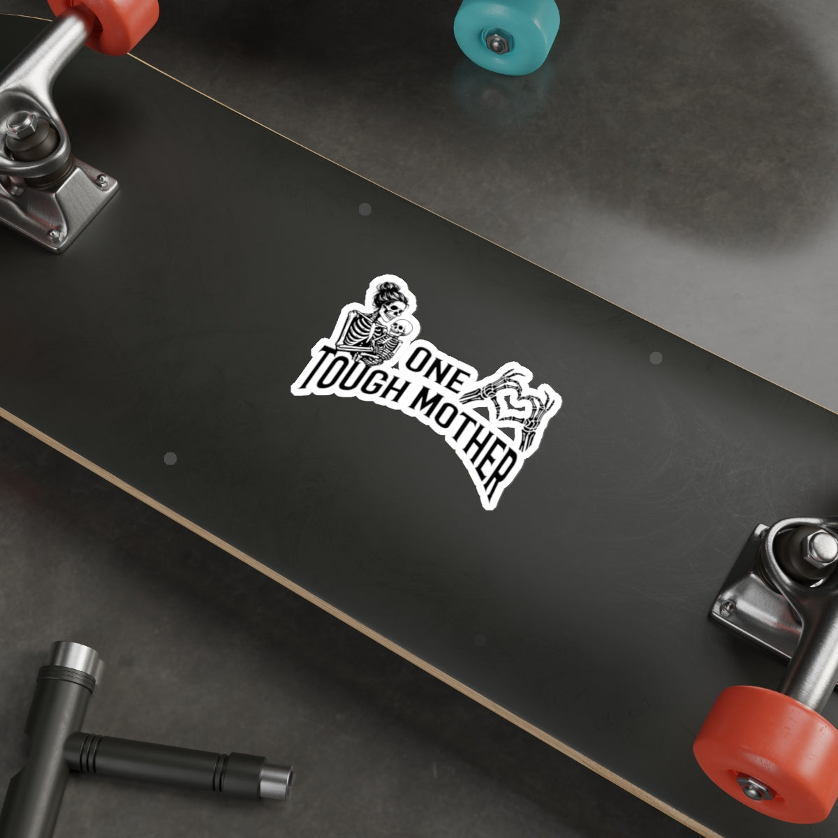 "One Tough Mother" Die-Cut Sticker