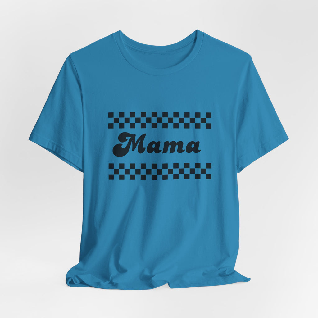 Mama Checkerboard Tee