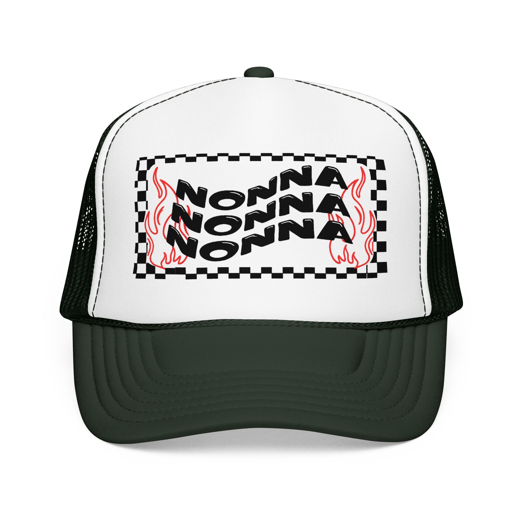"Nonna" Flame Trucker Hat