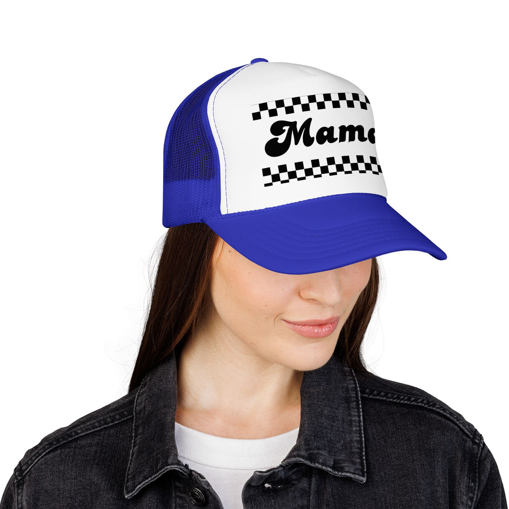Mama Checker Trucker Hat