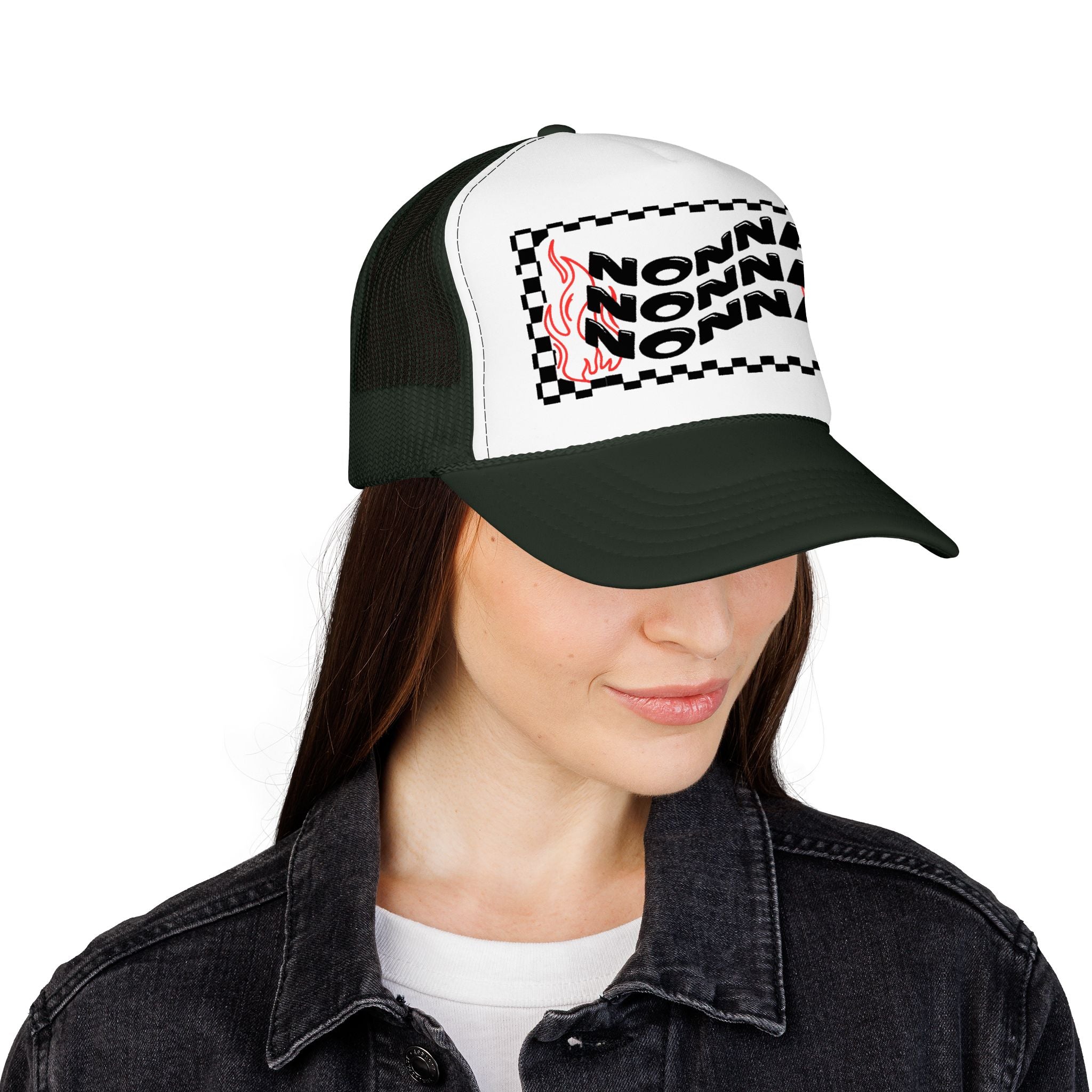 "Nonna" Flame Trucker Hat